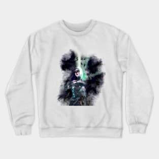 Mort - Death Must Die (Watercolor) Crewneck Sweatshirt